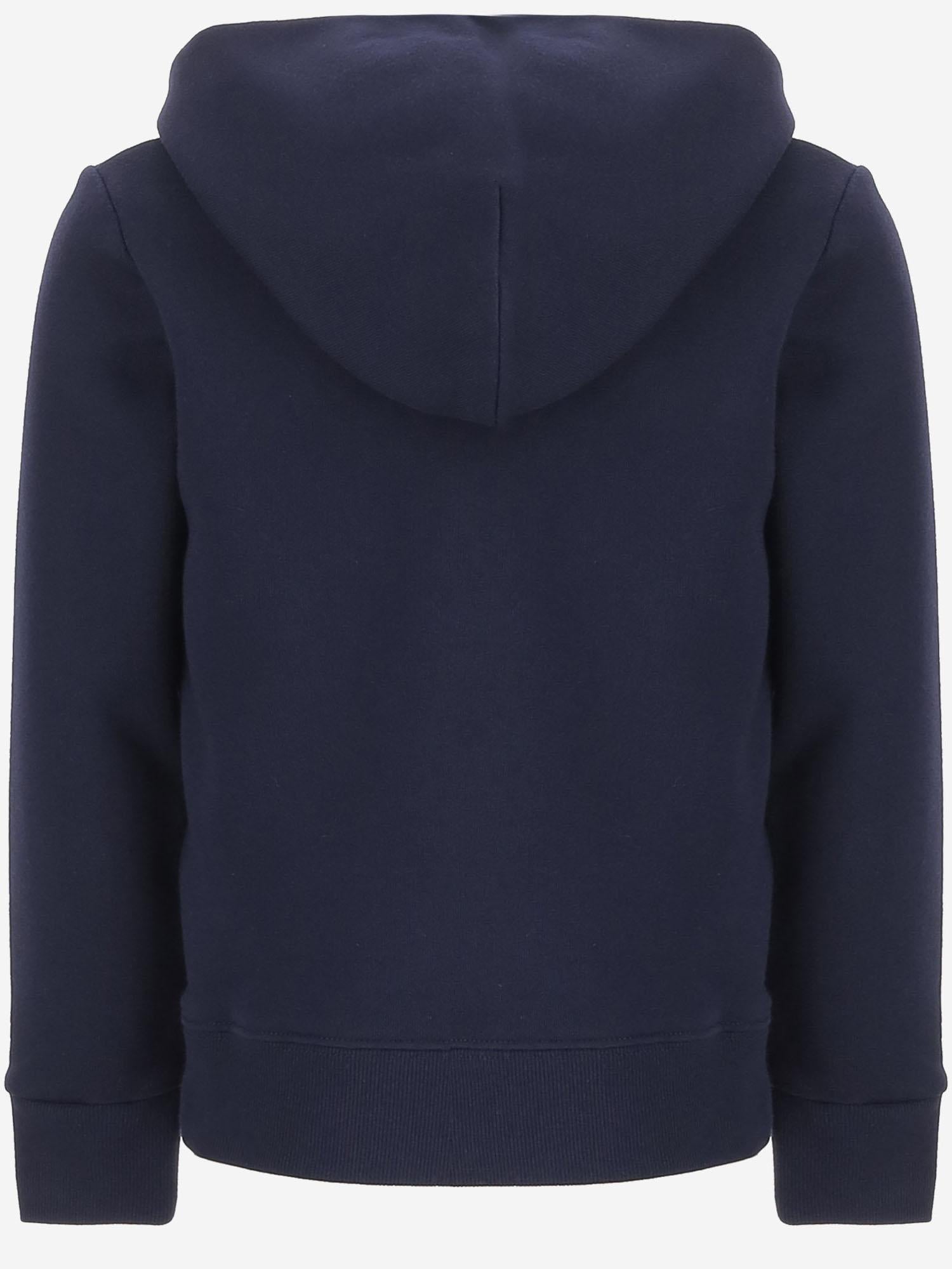 FELPA IN COTONE CON LOGO 773379 XJHB94392 GUCCI KIDS 