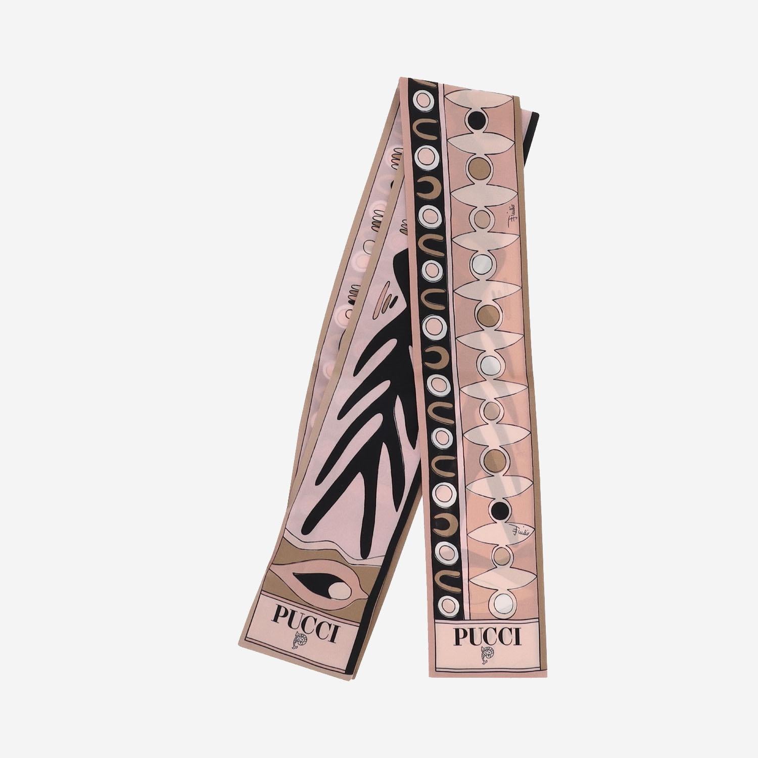 FOULARD IN SETA CON STAMPA 6HGB306HC07 1 EMILIO PUCCI 