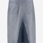 GONNA IN DENIM DI COTONE 211971231 001 POLO RALPH LAUREN 