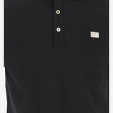 POLO IN PIQUET DI COTONE CON PATCH VLOGO 6V3MH01KAQK 0NO VALENTINO 
