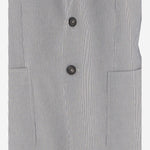 GIACCA a righe MONOPETTO IN misto cotone GTORRENT 340335B3401 TAGLIATORE 