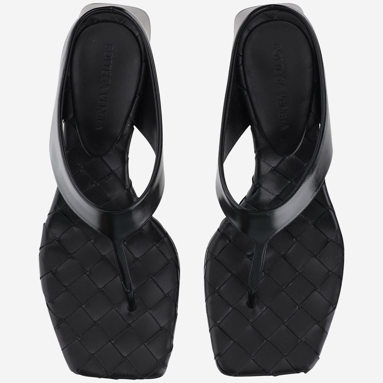 SANDALI INFRADITO MARELLA IN PELLE 807023 V3H901000 BOTTEGA VENETA 