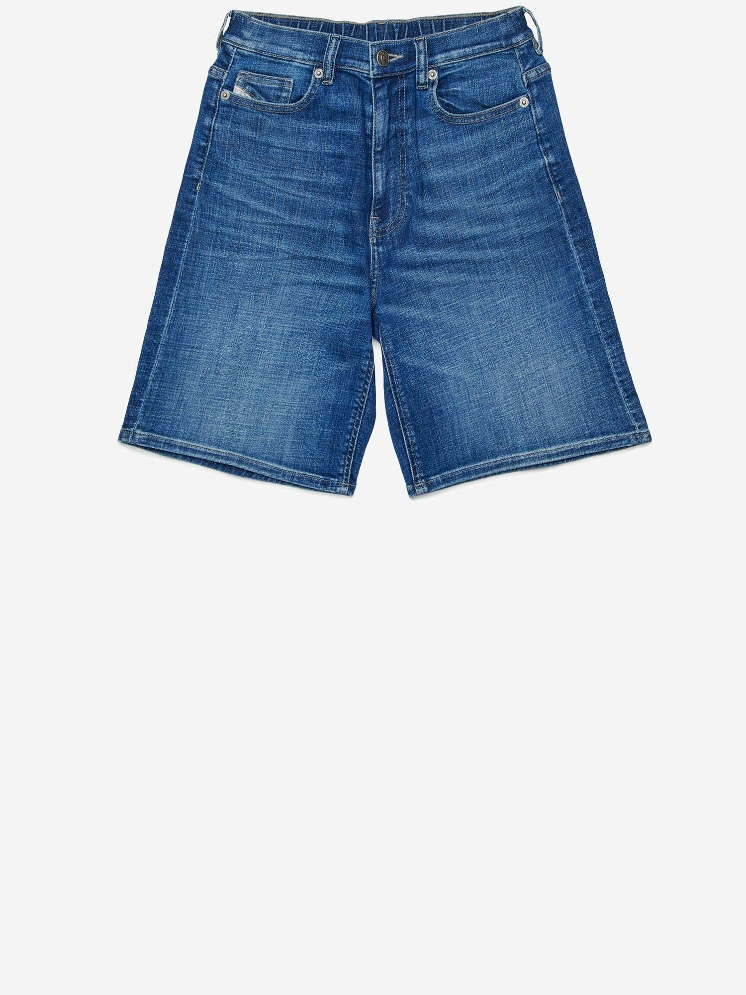 JEANS CORTI PROXI IN COTONE STRETCH J02548 KXBSCK01 DIESEL KIDS 