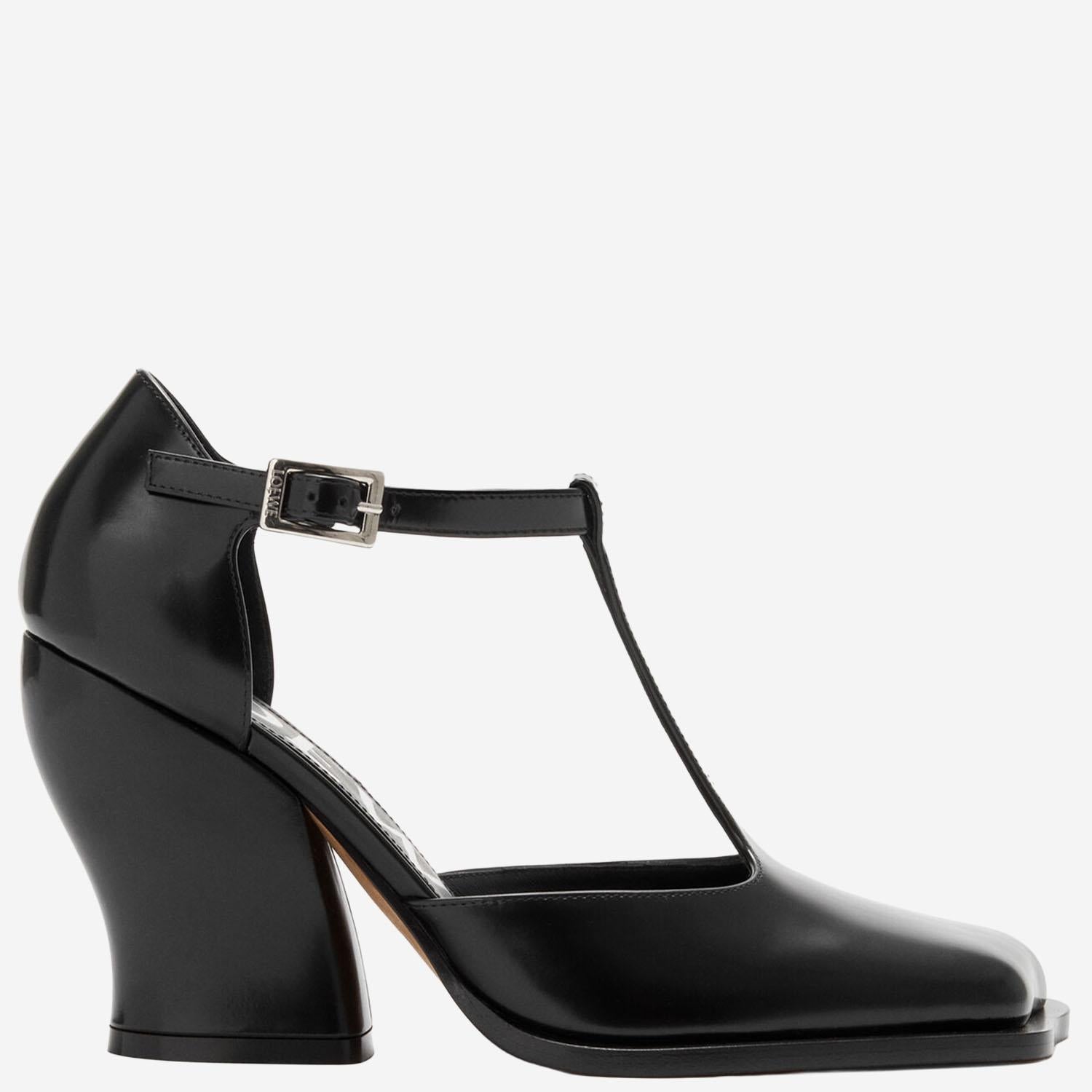 Décolleté Onda con cinturino a T in pelle LONDS01X05 1100 LOEWE 