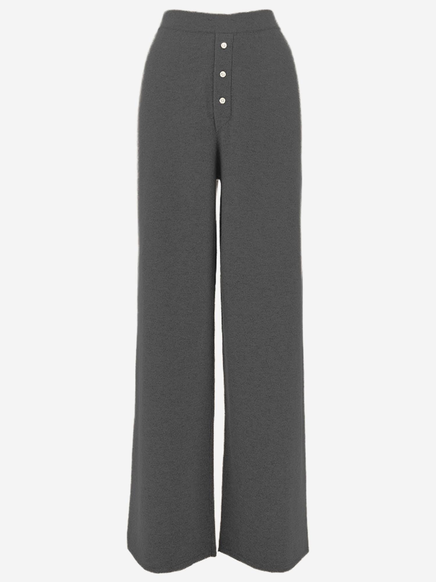 Pantaloni Everywhere in cashmere W10210JL CHAR GUEST IN RESIDENCE 