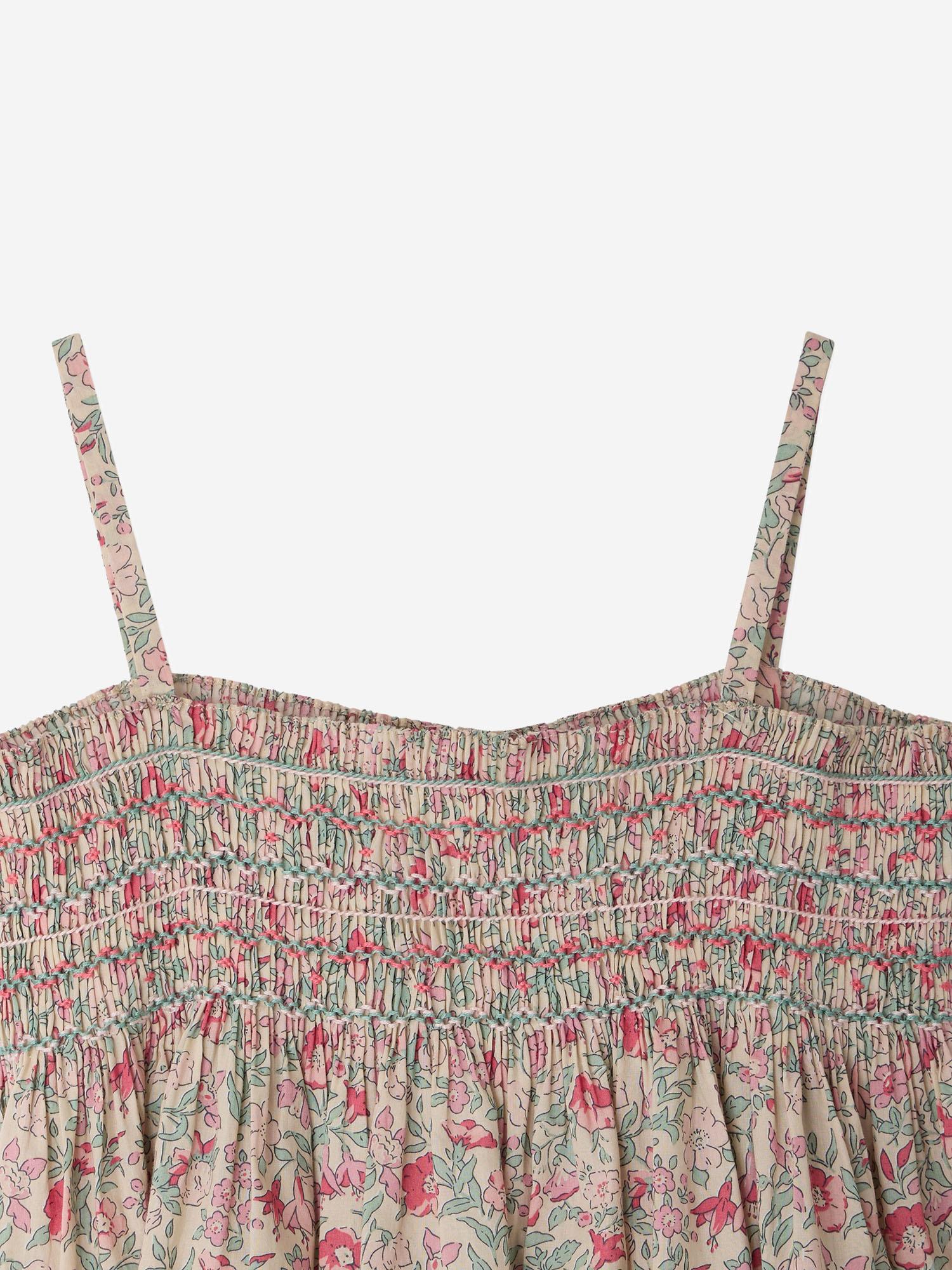 TOP IN COTONE CON CORPINO ARRICCIATO S06GBLW00017 528 BONPOINT KIDS 