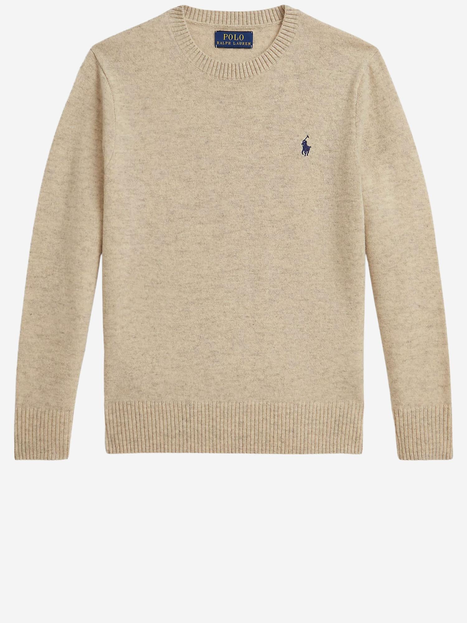 MAGLIA IN LANA CON LOGO 323951349 008 POLO RALPH LAUREN KIDS 