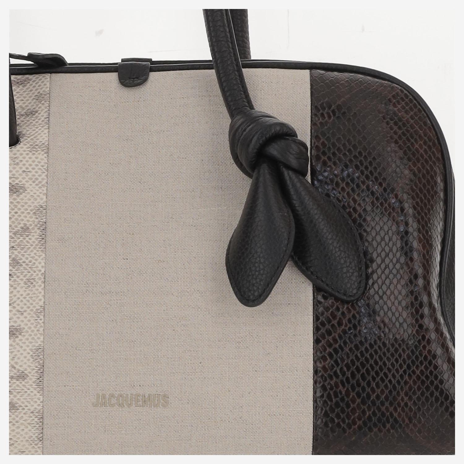 BORSA DA BOWLING TURISMO BAU00417AC43M01 1HK JACQUEMUS 