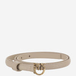 CINTURA IN PELLE CON LOGO 102148 A0F1C50Q PINKO 