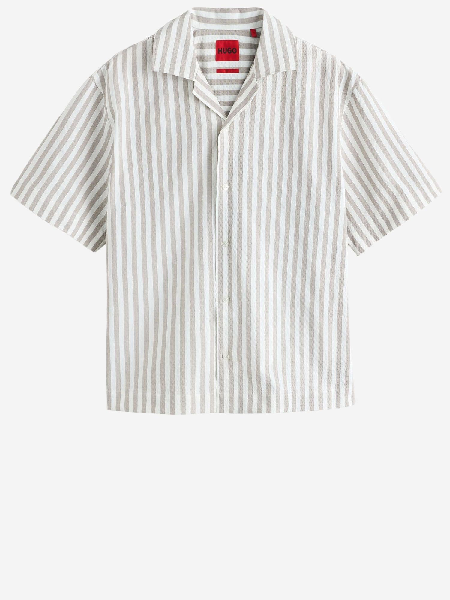 CAMICIA IN COTONE STRETCH 50561107 238 HUGO BOSS 