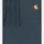 FELPA AMERICAN SCRIPT IN COTONE CON LOGO I028279 0AUXX CARHARTT WIP 