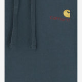 FELPA AMERICAN SCRIPT IN COTONE CON LOGO I028279 0AUXX CARHARTT WIP 