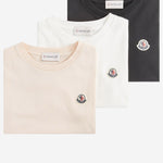 SET DI 3 T-SHIRT IN COTONE 8C0003489AT9 3P2 MONCLER ENFANTS 