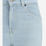 JEANS FLARED IN MISTO COTONE STRETCH HEW03305DS091 L0916 HAIKURE 