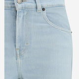 JEANS FLARED IN MISTO COTONE STRETCH HEW03305DS091 L0916 HAIKURE 