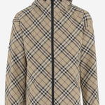 GIACCA IN TWILL CHECK 8101493 ALABASTERIPCHECK BURBERRY 