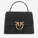 BORSA A MANO  IN PELLE CON LOGO 100066 A0F1Z99Q PINKO 