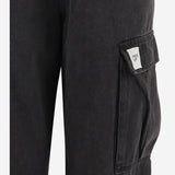 PANTALONI IN COTONE CON LOGO 56WORKDENIMPANTAURELIO BLACKDENIM APRES SURF 