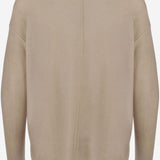 MAGLIONE IN CASHMERE D127AE BEIGE OLIVER LATTUGHI 
