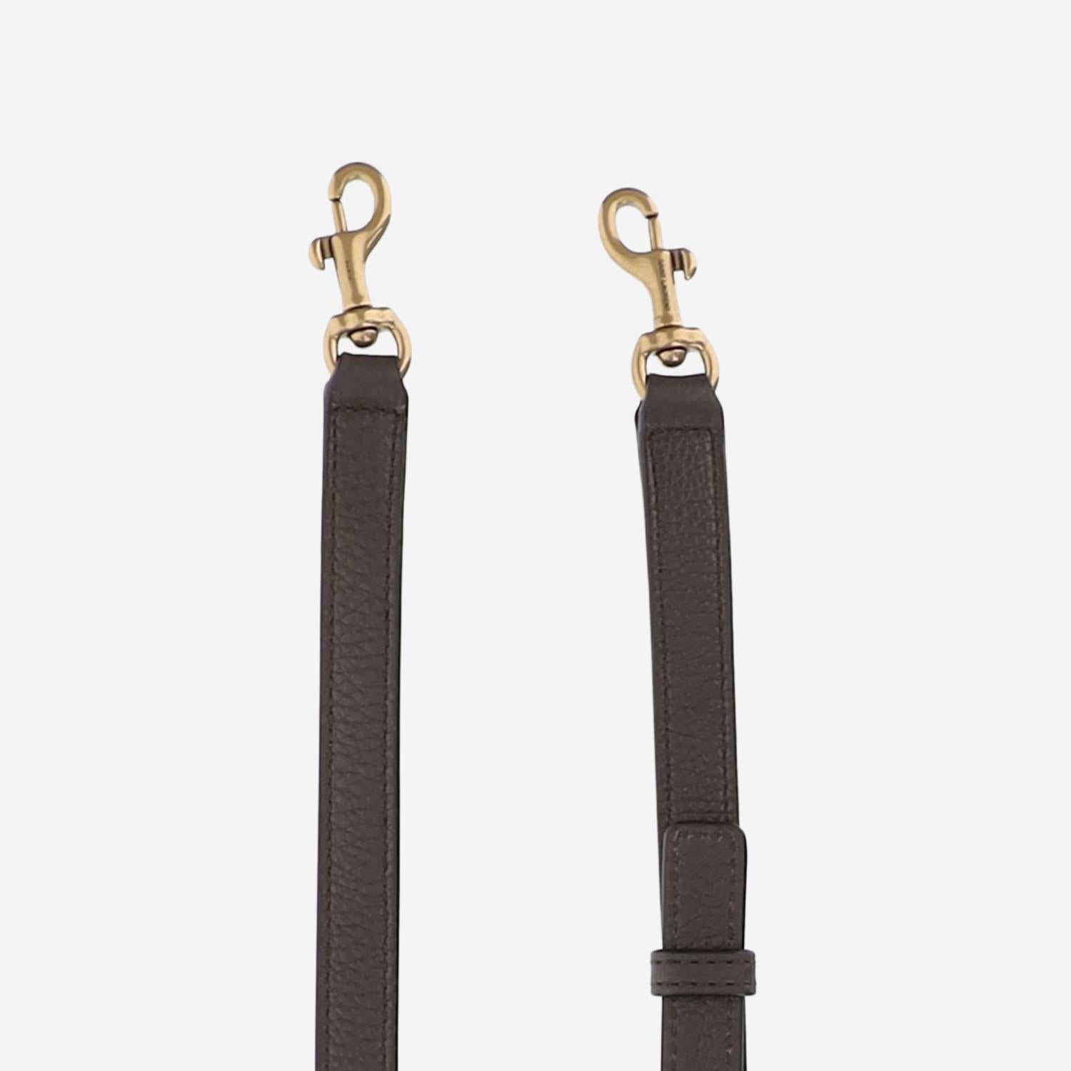 BORSA A TRACOLLA IN PELLE MARTELLATA CON LOGO 851694 AAF203212 SAINT LAURENT 