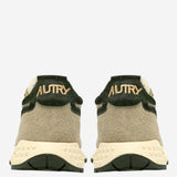 SNEAKERS REELWIND LOW IN NYLON E SUEDE WWLMUP05 SUEDENILPONYSPONGEGRN AUTRY 