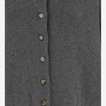 CARDIGAN IN CASHMERE CON COLLO ALTO 18046645 271 KHAITE 
