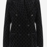 GIACCA DOPPIOPETTO GG IN COTONE STRETCH 836181 Z7AST1000 GUCCI 