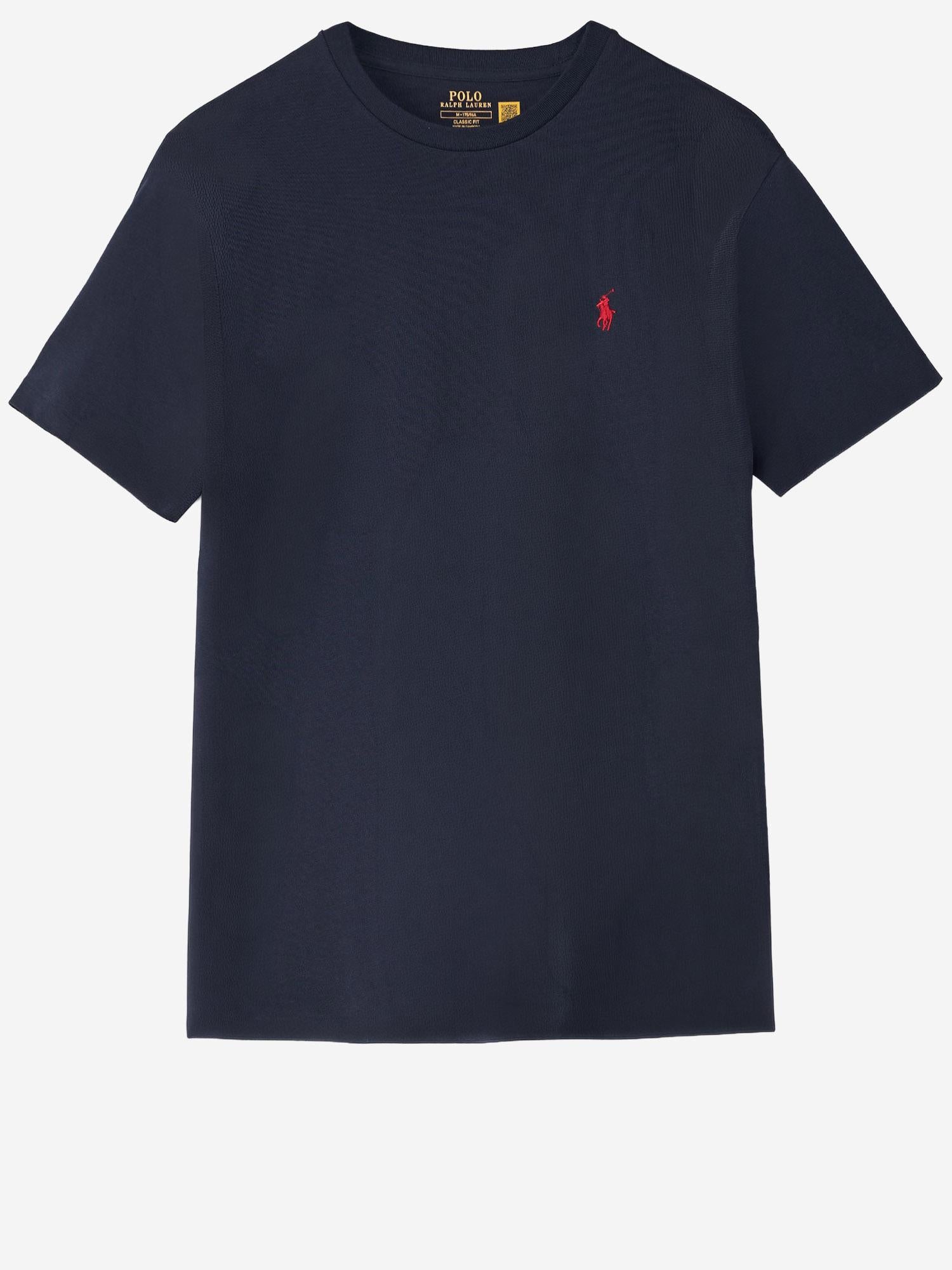 T-SHIRT IN COTONE CON LOGO 710707087 004 POLO RALPH LAUREN 