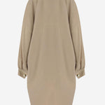 GIUBBOTTO IN COTONE E LYOCELL CON ORLO CURVO WJA26 FAC1460085 DARKPARK 