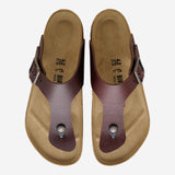 SANDALI GIZEH IN PELLE 1031400 WOODROAST BIRKENSTOCK 