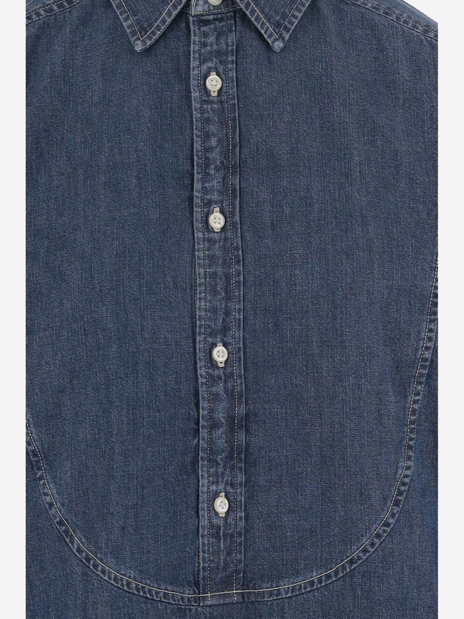 CAMICIA IN DENIM CON CUCITURE CURVE 211A93906 001 POLO RALPH LAUREN 