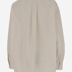 CAMICIA A RIGHE IN COTONE 8629W3584 BOA THE ROW 