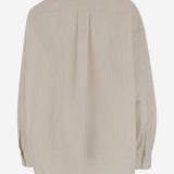 CAMICIA A RIGHE IN COTONE 8629W3584 BOA THE ROW 