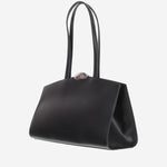 BORSA SERENA IN PELLE SERENA NERO BENEDETTA BRUZZICHES 