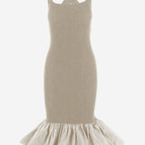 ABITO LUNGO IN MISTO COTONE STRETCH KN3228090 125B PATOU 