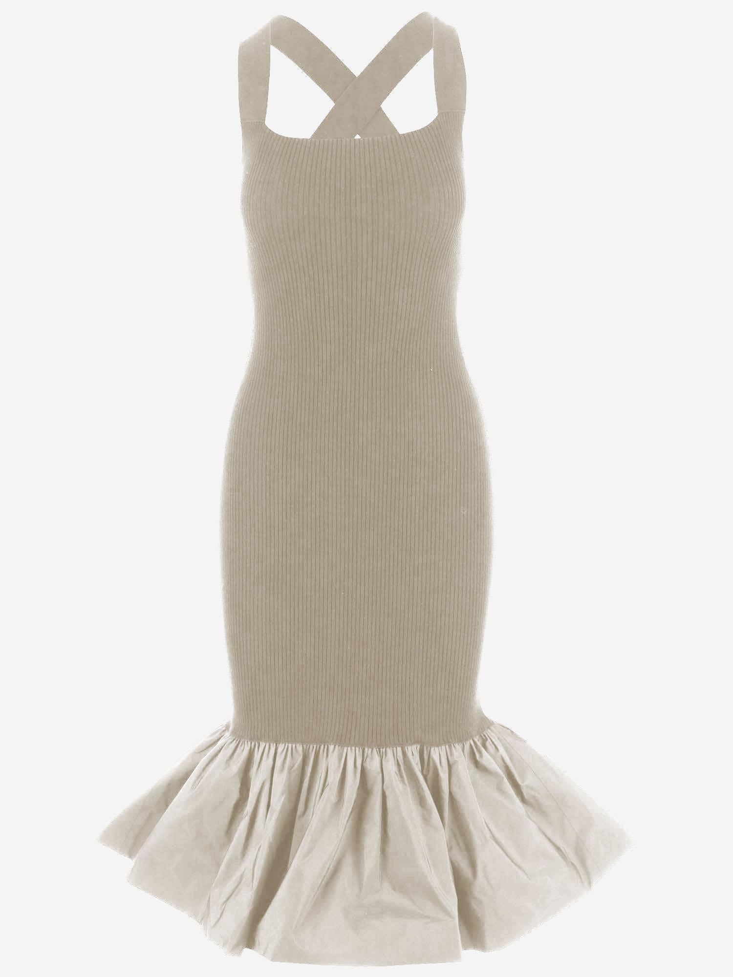 ABITO LUNGO IN MISTO COTONE STRETCH KN3228090 125B PATOU 