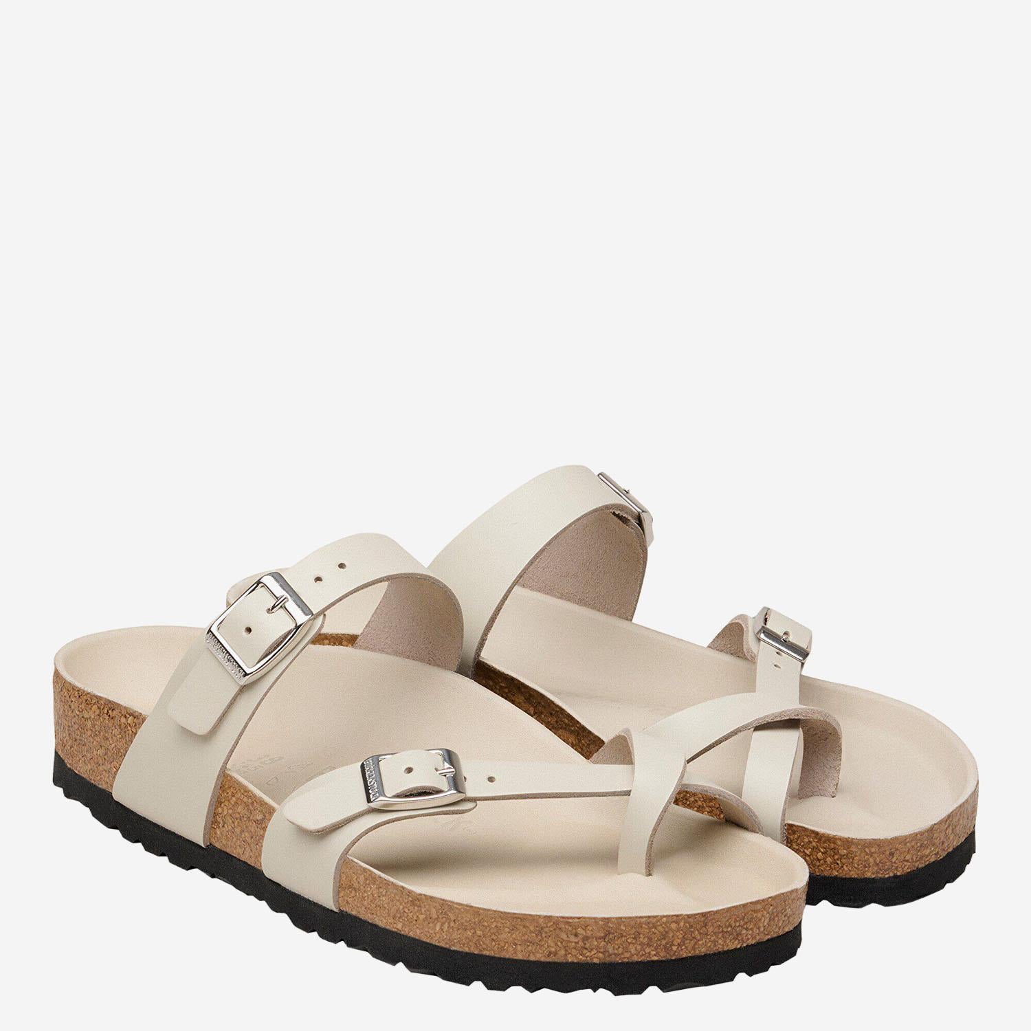 SANDALI Mayari IN PELLE 1031483 OYSTER BIRKENSTOCK 