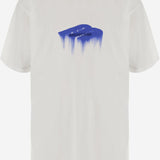 T-SHIRT IN COTONE CON LOGO 850345 TUVJ89000 BALENCIAGA 