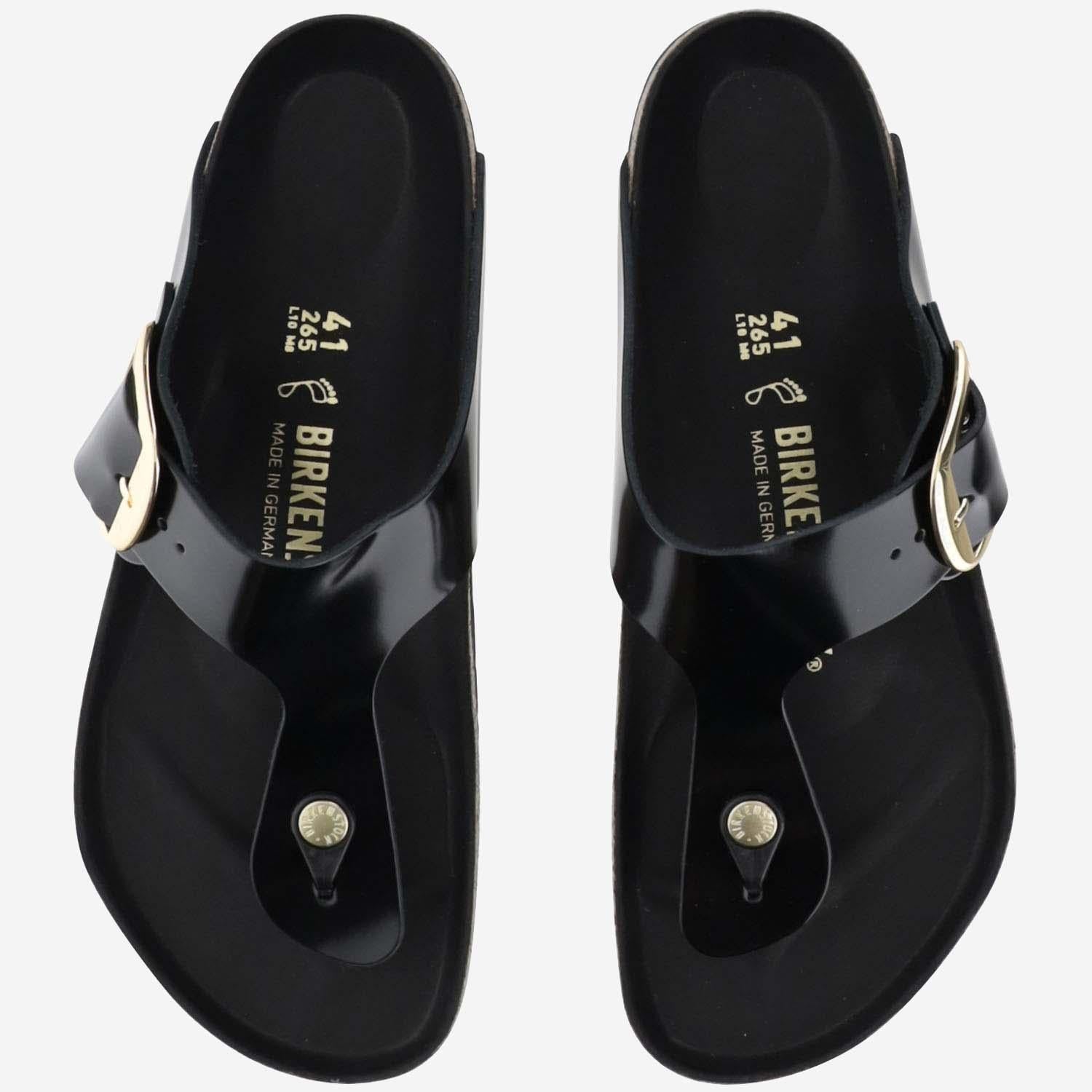 SANDALI GIZEH BIG BUCKLE 1021467 BLACK BIRKENSTOCK 