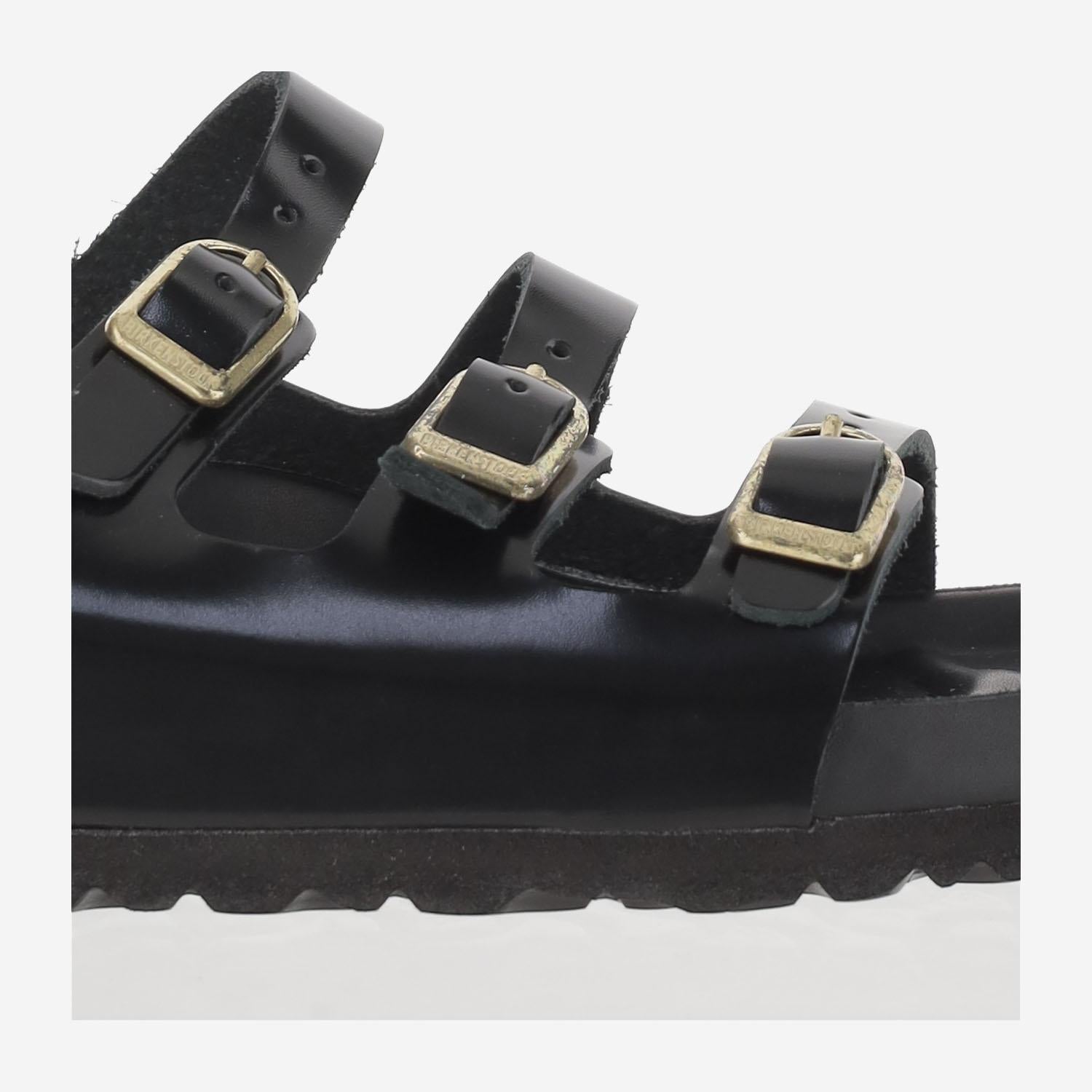 Sandali FLORIDA DBUCKLE EXQUISITE 1029385 BLACK BIRKENSTOCK 