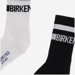Calzini con logo lettering 1030803 BLACKWHITE BIRKENSTOCK 