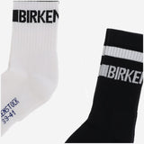 Calzini con logo lettering 1030803 BLACKWHITE BIRKENSTOCK 