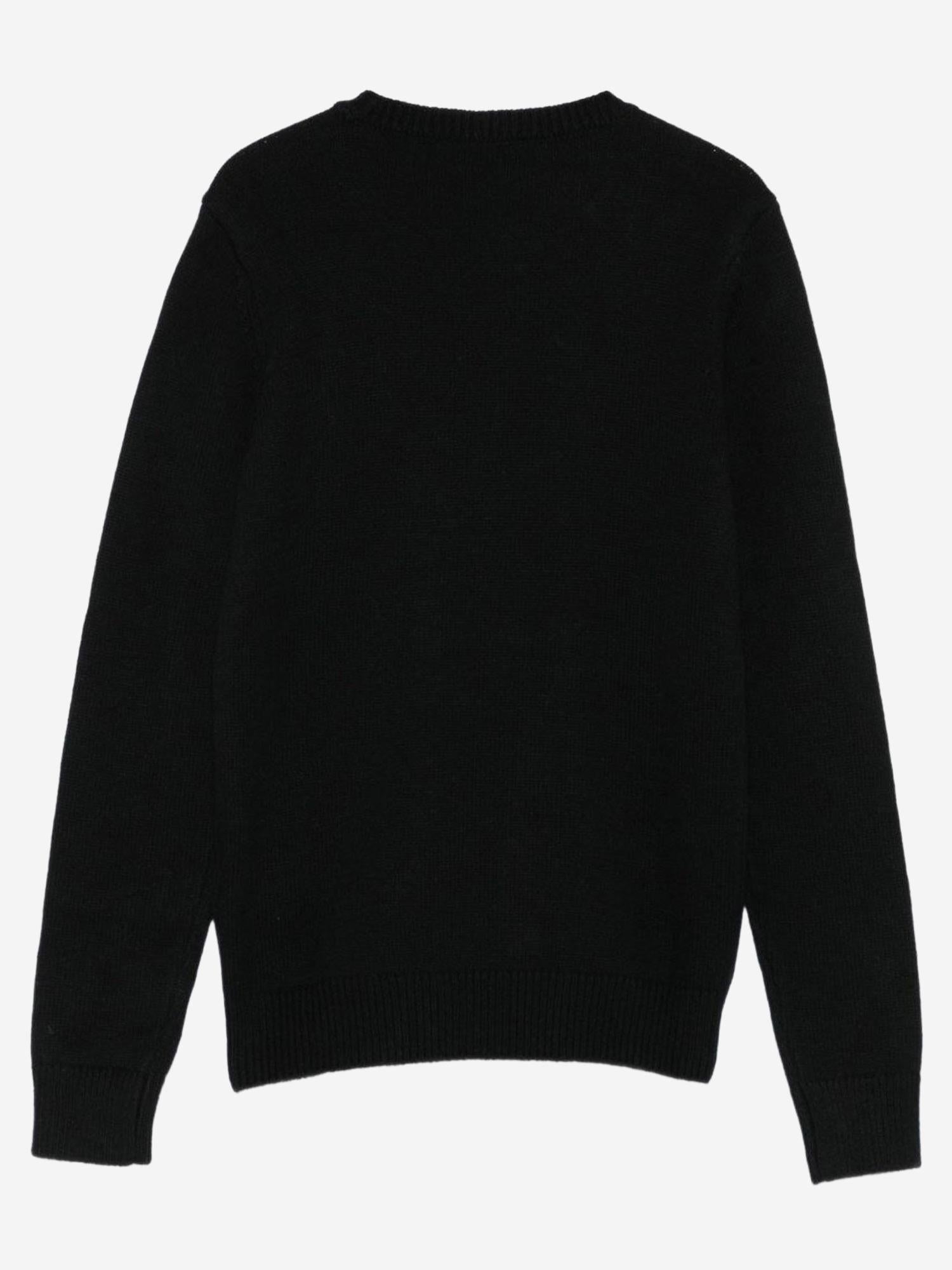 MAGLIONE IN MISTO VISCOSA CON LOGO J02430 KYAYXK900 DIESEL KIDS 