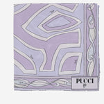 Foulard in seta con stampa labirinto 5UGB51 5UC282 EMILIO PUCCI 