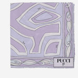 Foulard in seta con stampa labirinto 5UGB51 5UC282 EMILIO PUCCI 