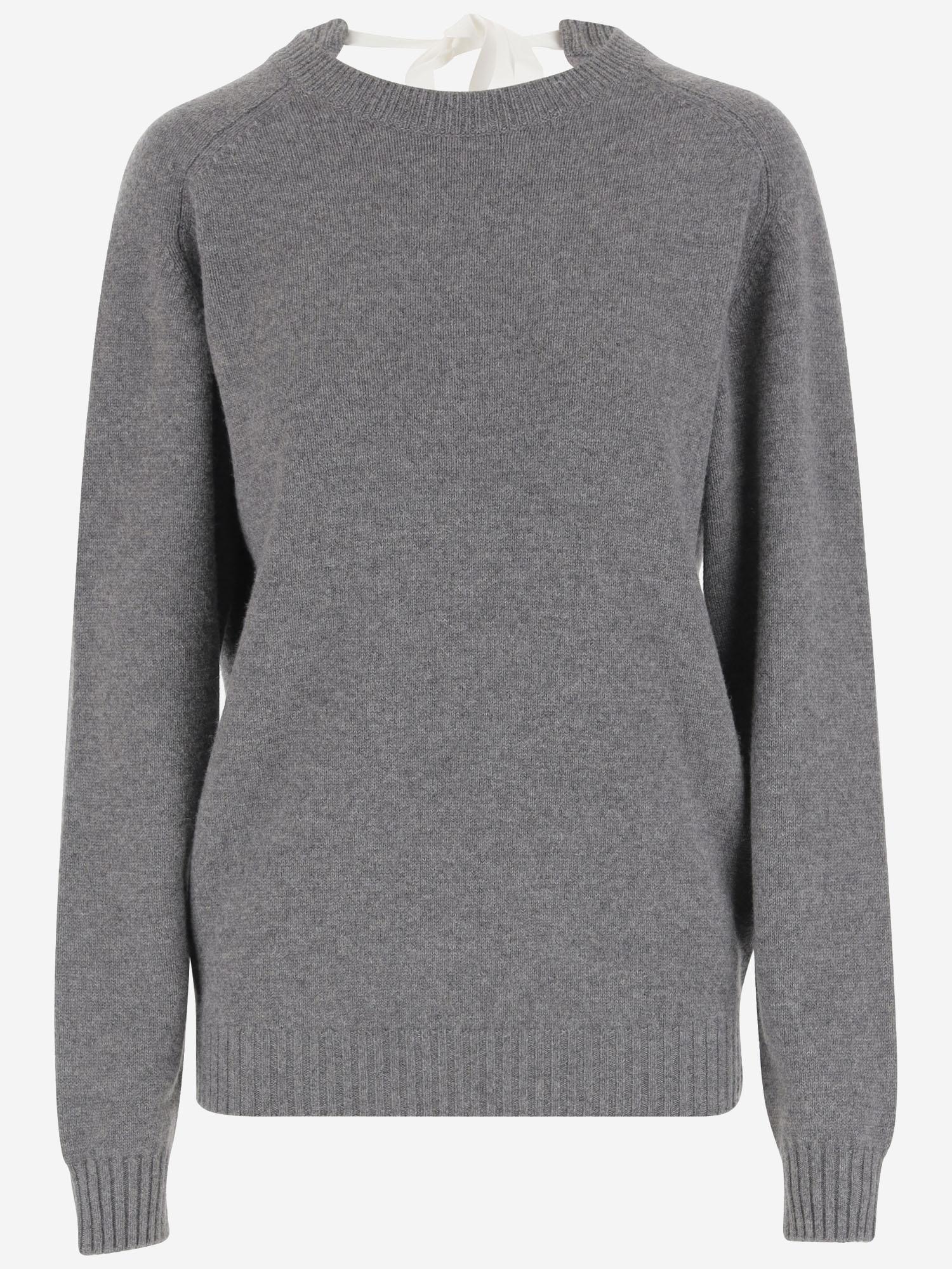 MAGLIONE IN CASHMERE 6251K2125402 CONCRETE CARVEN 