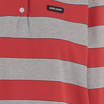 POLO IN COTONE A RIGHE CON MANICHE LUNGHE MJLA19 14RTF0N96 MIU MIU 