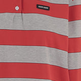 POLO IN COTONE A RIGHE CON MANICHE LUNGHE MJLA19 14RTF0N96 MIU MIU 