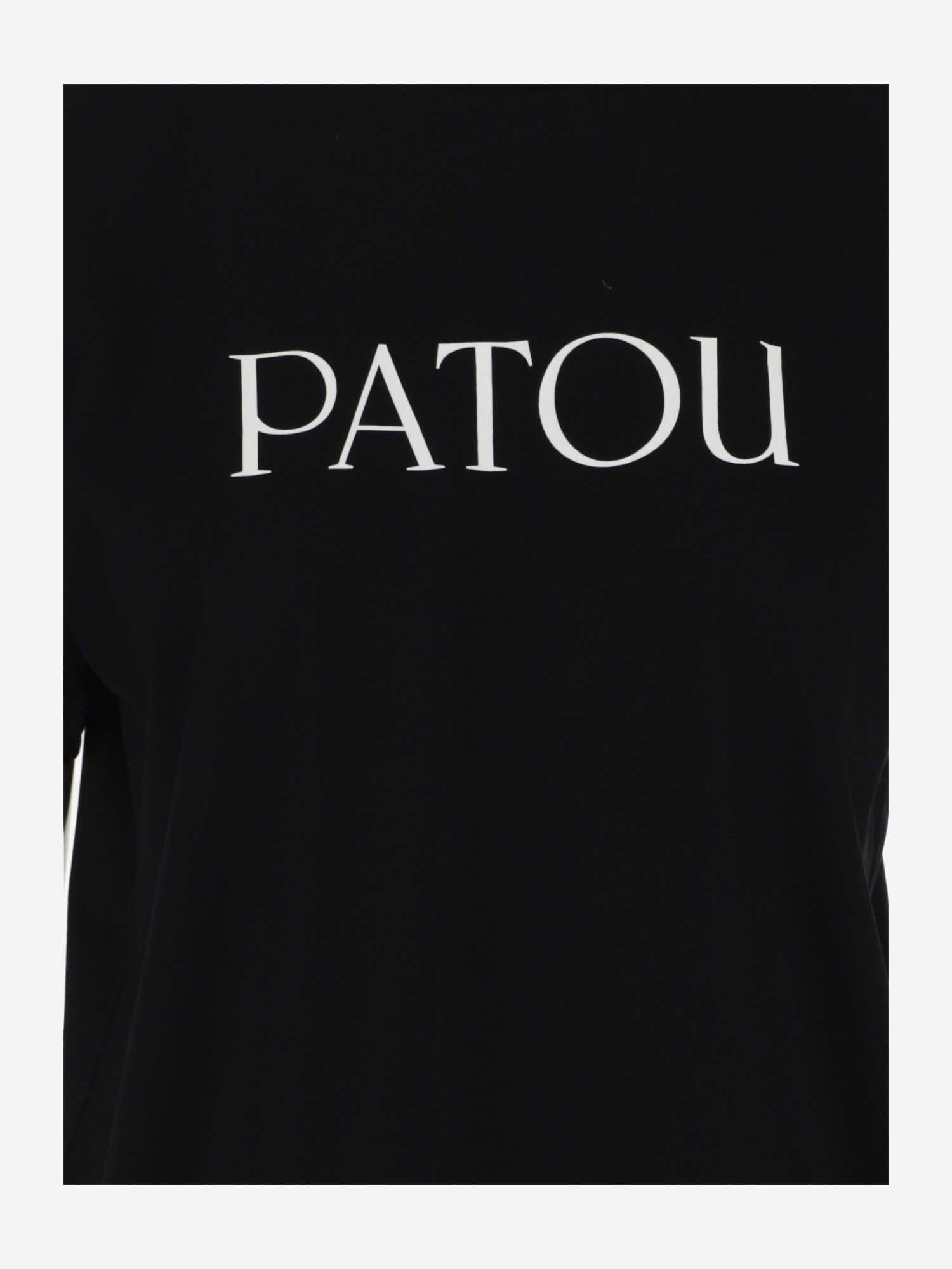 T-SHIRT IN COTONE CON LOGO JE0299999 999B PATOU 