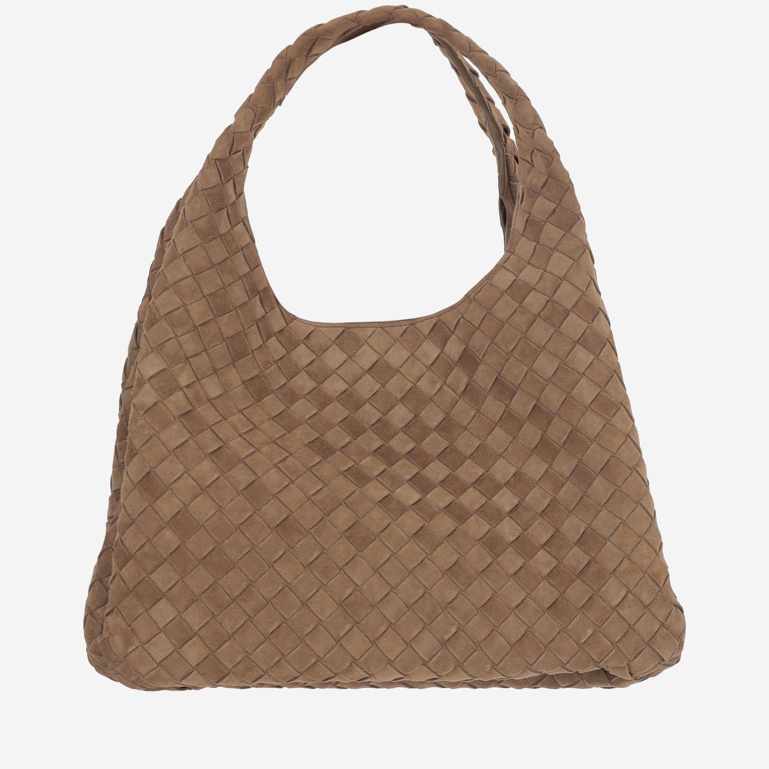 BORSA CAMPANA IN PELLE INTRECCIATA 844250 V5ZZ02811 BOTTEGA VENETA 